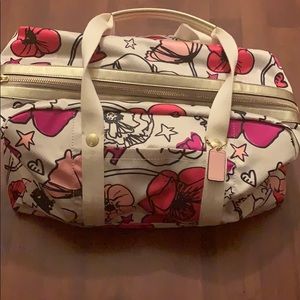 Coach poppy collection carry on bag
